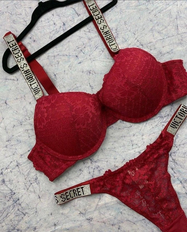 Scarlet Desire Luxury Lace Lingerie Set