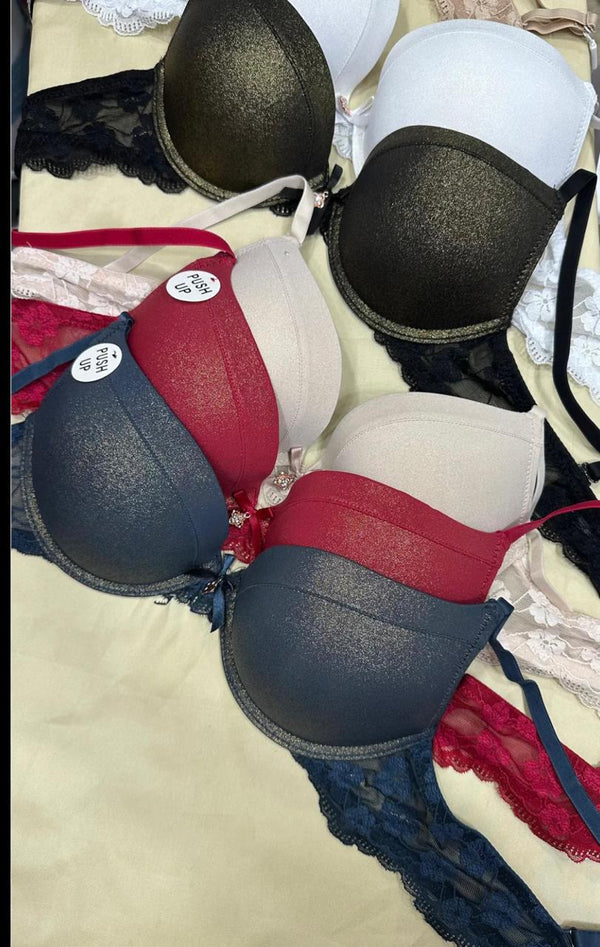 GlamLift Push-Up Lace Bra Collection