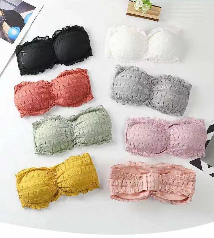 LuxeLace Strapless Bandeau Bra Collection